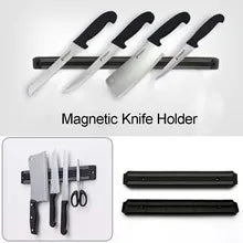Wall Mount Magnetic Knife Scissor Storage Holder Rack