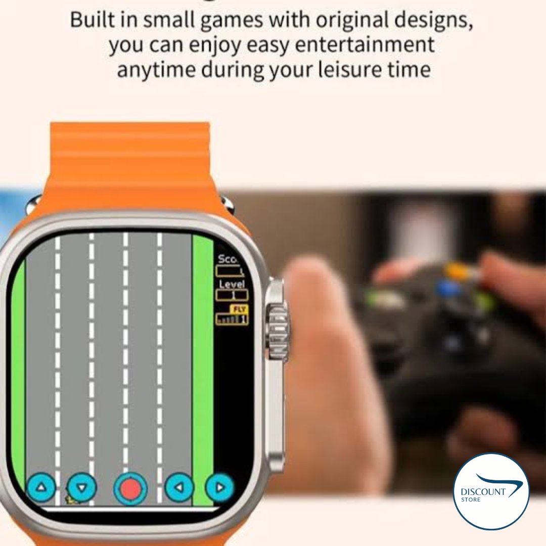 I20 Ultra Watch Max Suit Smart Watch + Earbuds (10 in 1 Set)