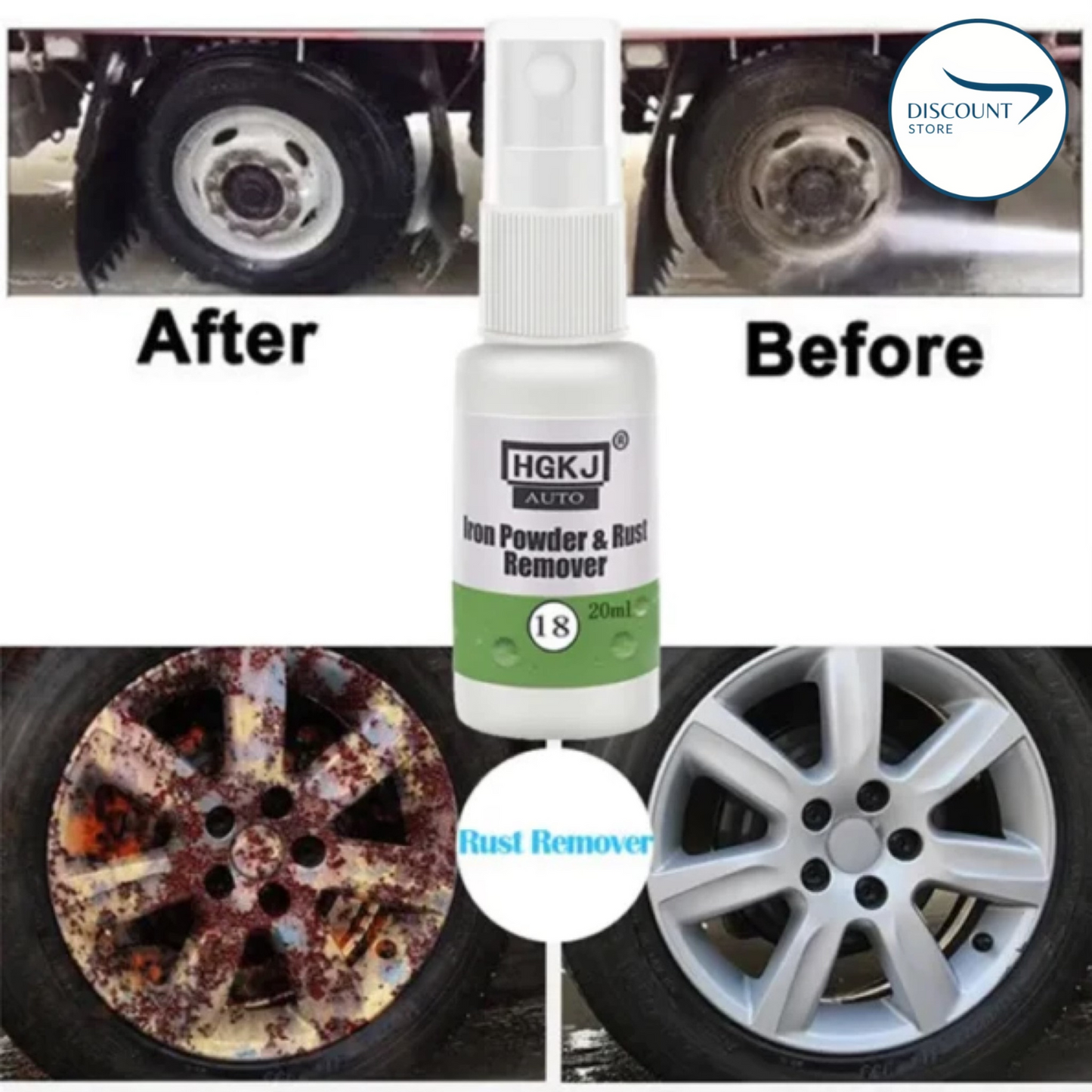 Multipurpose Rust Remover Spray - (FREE Delivery)