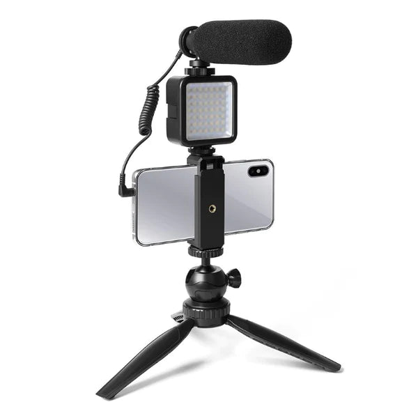 7 in 1 HandHeld SmartPhone All-in-one Vlogging Kit Accessories Set