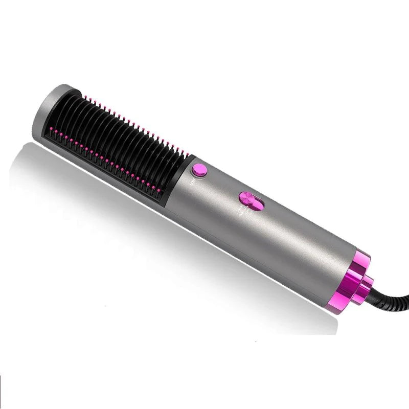 3 In 1 Hot-Air Brush Hair Straightener