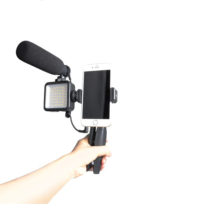 7 in 1 HandHeld SmartPhone All-in-one Vlogging Kit Accessories Set