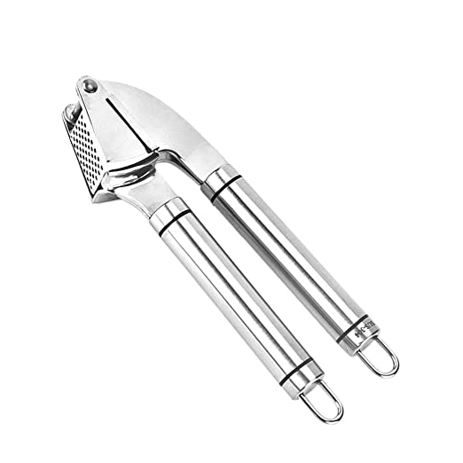 Stainless Steel Alloy Garlic Presser Squeezer Crusher Grinder Home Kitchen Tools Garlic Slicer