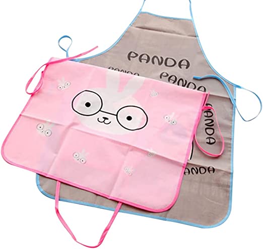 Waterproof Kitchen Cartoon Oil Resistant Cooking Bib