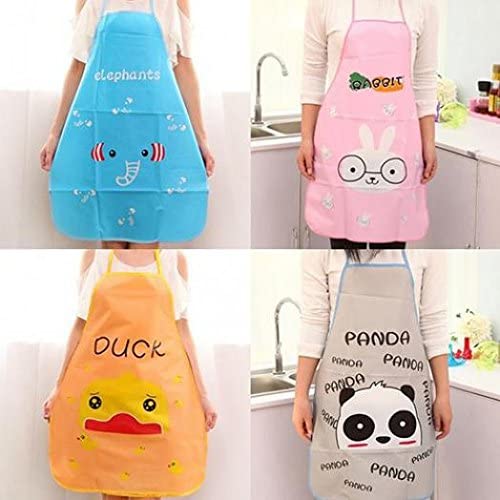 Waterproof Kitchen Cartoon Oil Resistant Cooking Bib