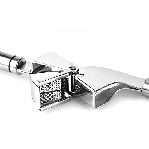 Stainless Steel Alloy Garlic Presser Squeezer Crusher Grinder Home Kitchen Tools Garlic Slicer