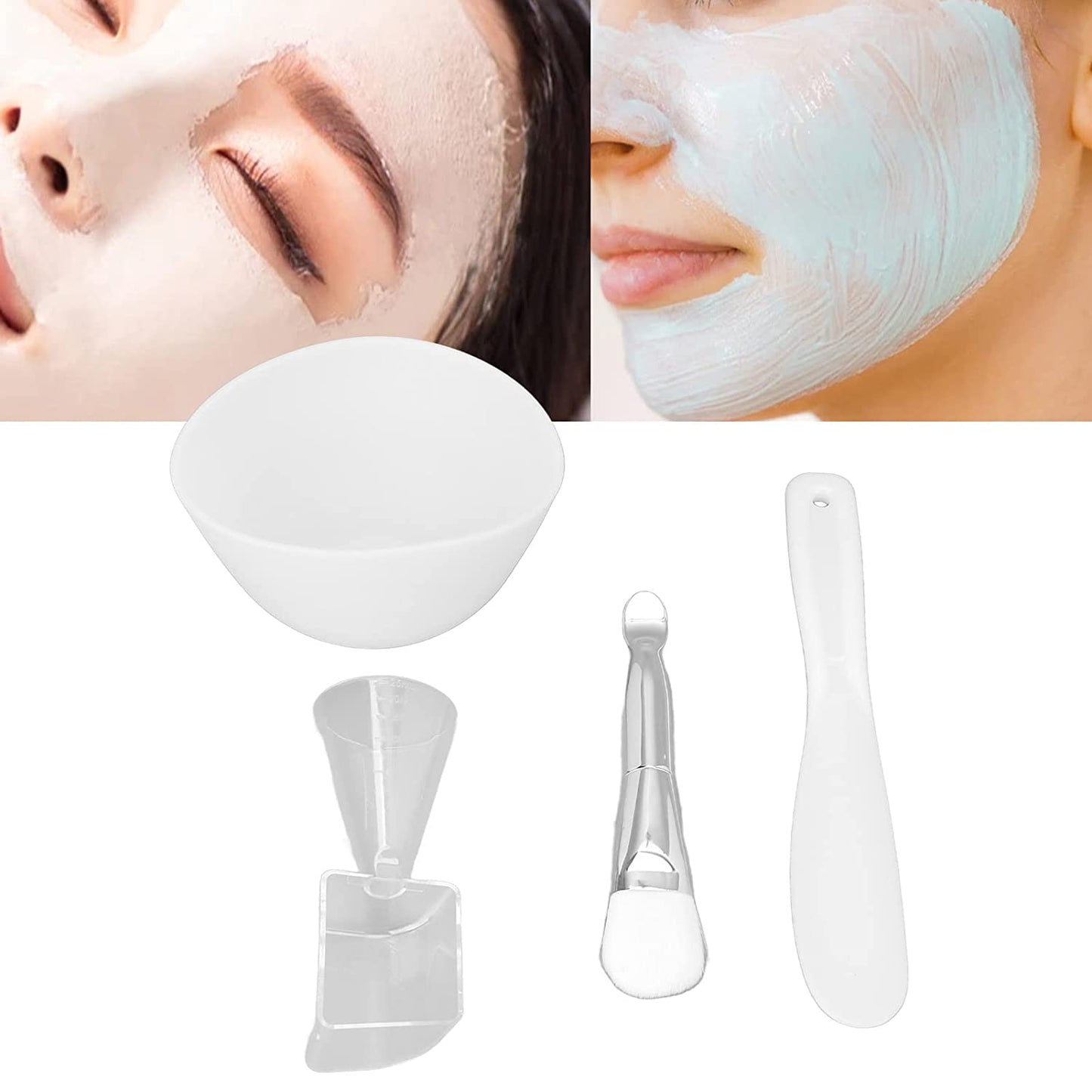 Silicone Facemask Mixing Bowl Set