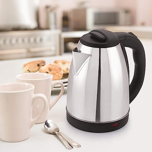 2 Litre Electric Kettle With Stainless Steel Body