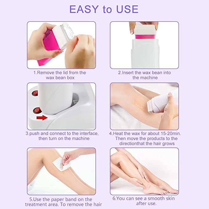 Wax Warmer Hair Removal Kit