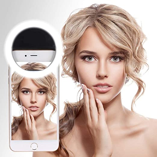 Portable Ultra Aura 36 LED Selfie Ring Light for Android and iPhone