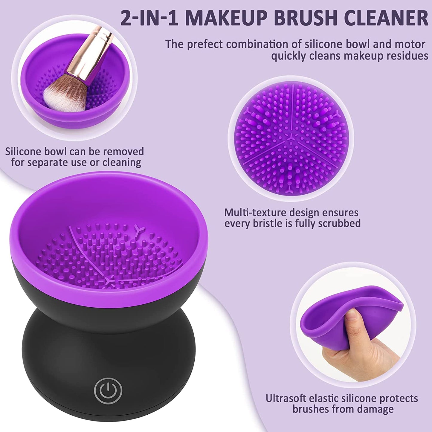 Electric Makeup Brush Cleaner