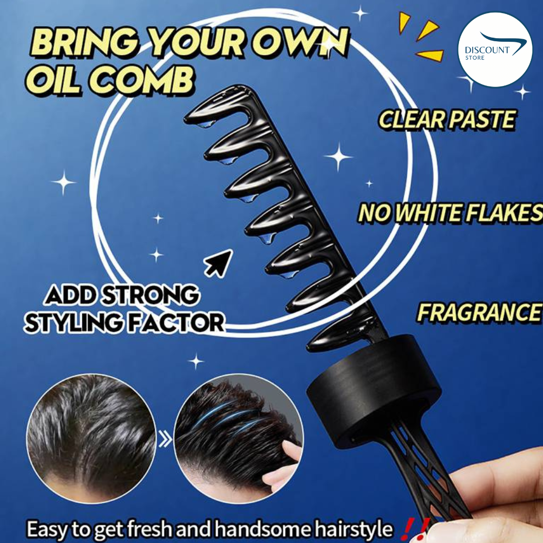 Sadoer Styling Hair Oil Comb Gel - (IMPORTED)