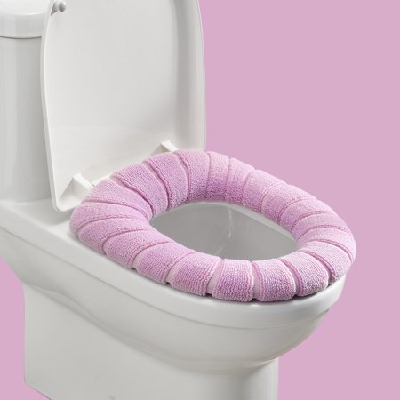 Washable Soft Warmer Toilet Seat Cover