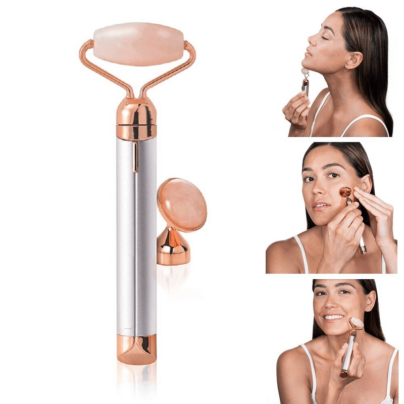 Flawless Vibrating Facial Roller And Massager