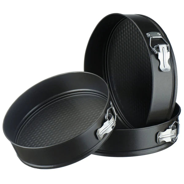 3 PCS Round Non Stick Cake Baking Pan