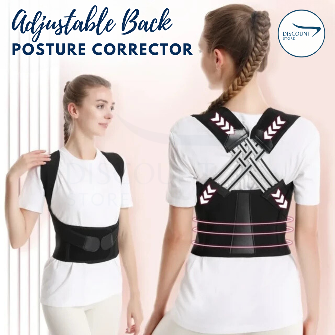 Adjustable Back Shoulder Posture Corrector - (IMPORTED)