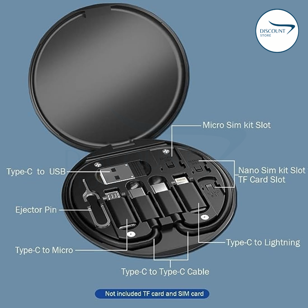 Multi Function All In One Data Cable Set