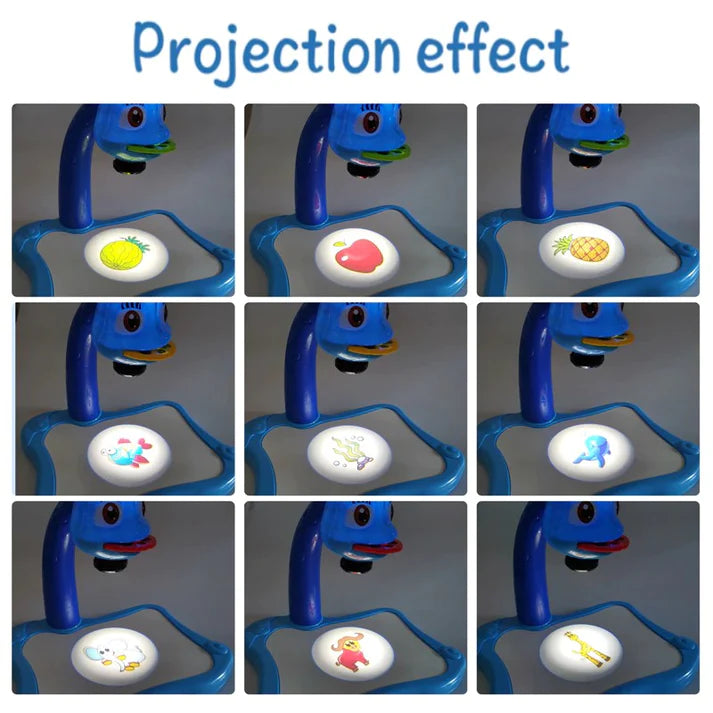 Kids Educational Drawing Projector Table