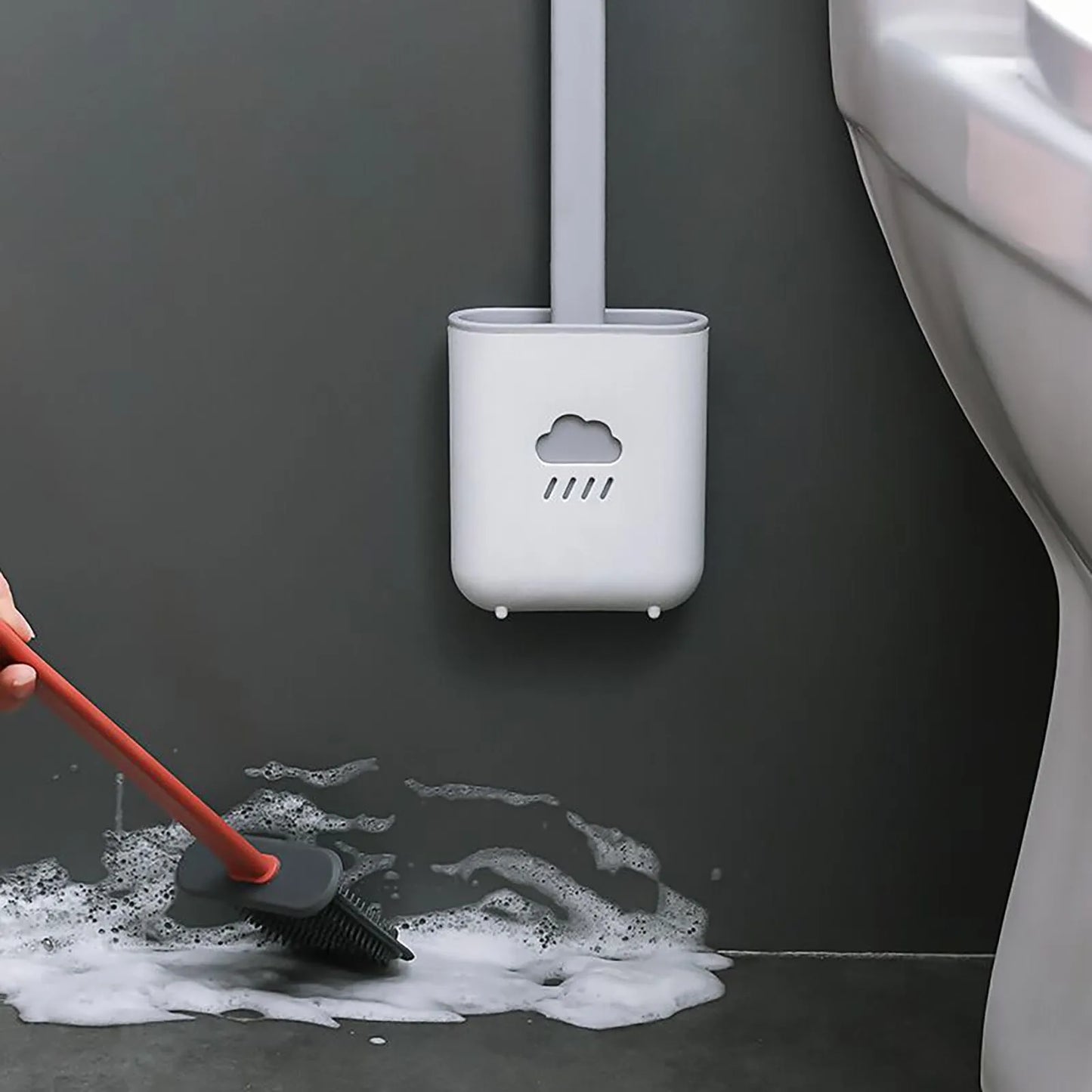 Creative Cleaning Brush Set for Bathroom