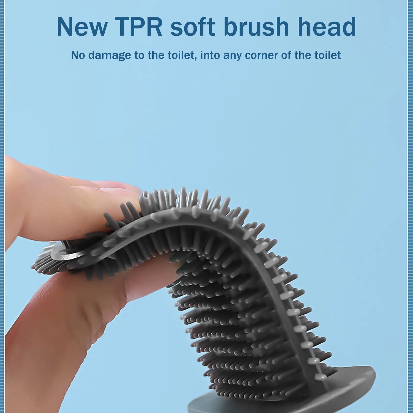 Creative Cleaning Brush Set for Bathroom