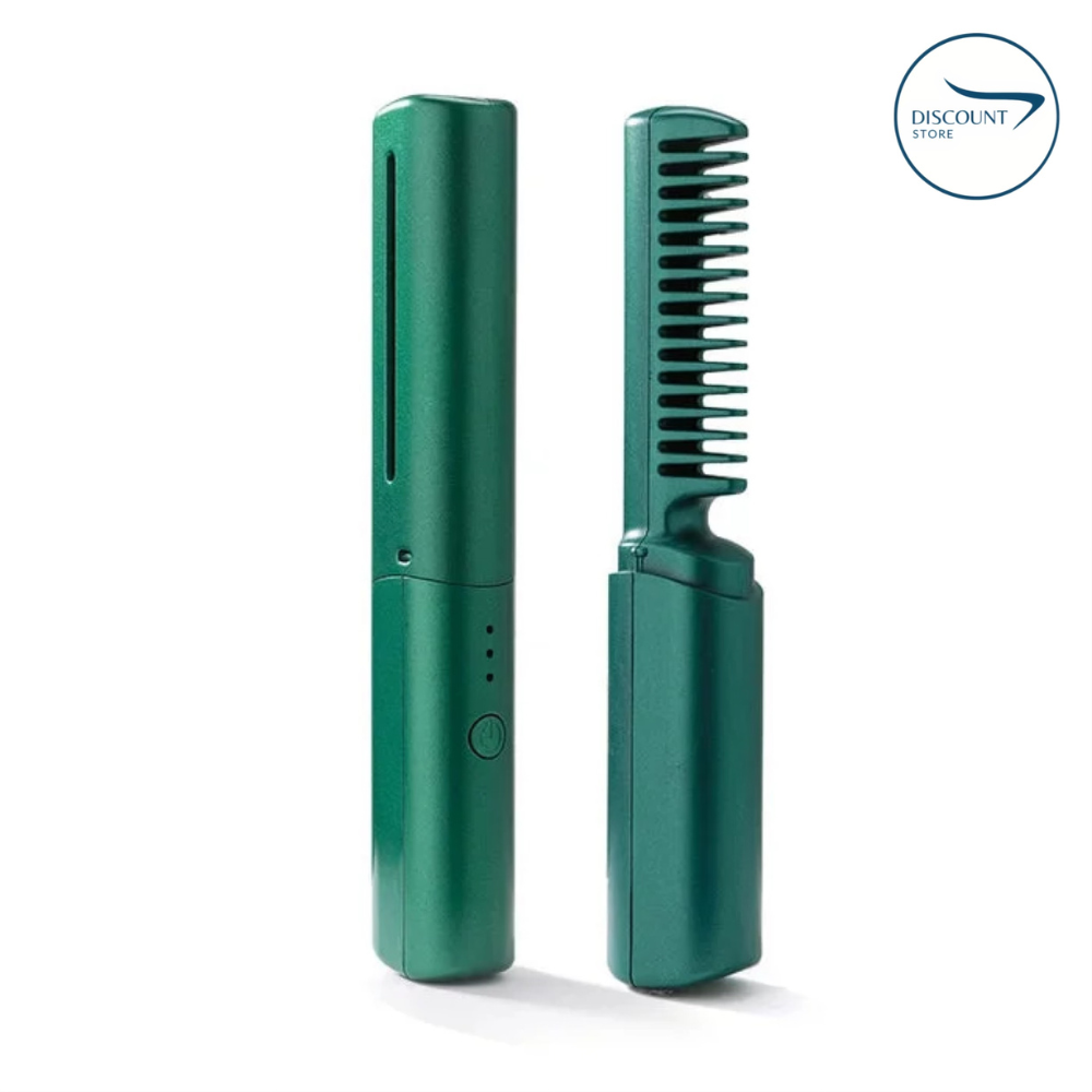 Wireless 2 in 1 Professional Hair Straightener Comb - (FREE Delivery)