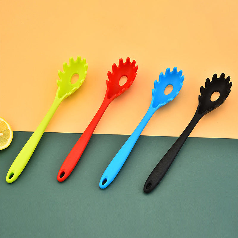 Heat-Resistant Silicone Pasta Noodle Spoon