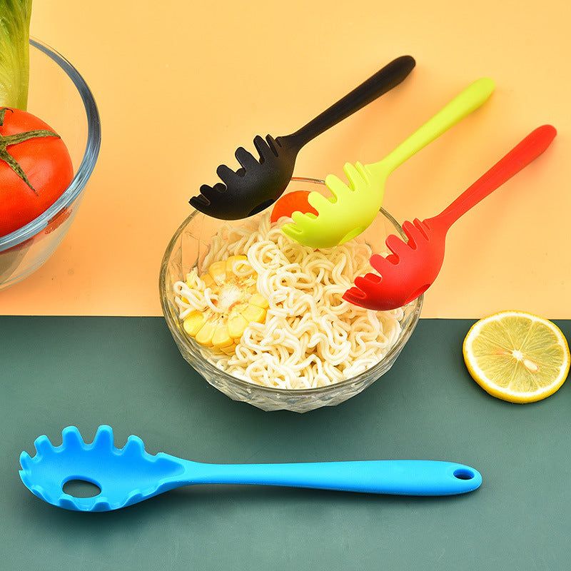 Heat-Resistant Silicone Pasta Noodle Spoon