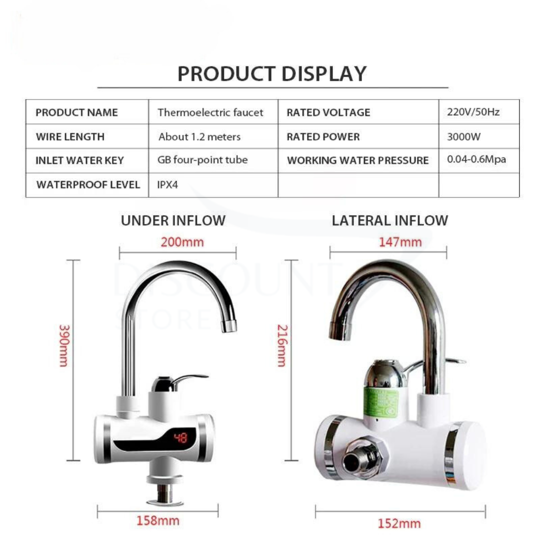 Smart Electric Faucet Water Heater - (IMPORTED)