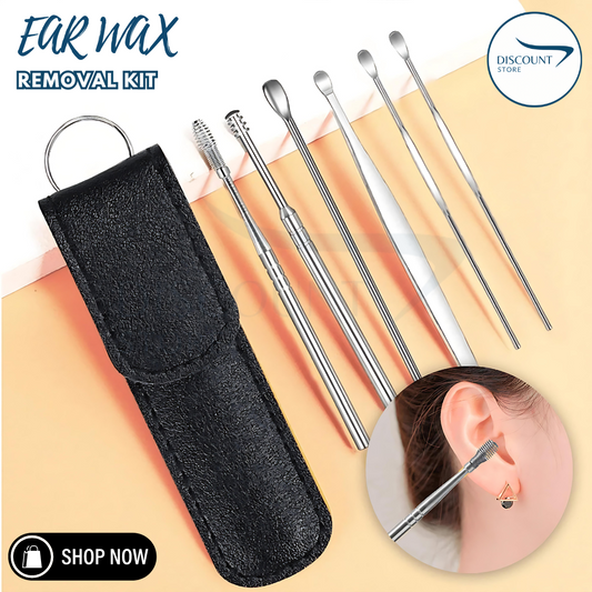 6 PCS Ear Wax Removal Kit - (FREE Delivery)
