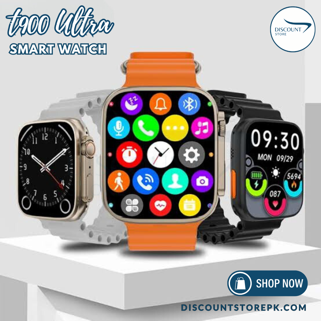 T900 Ultra Smart Watch (IMPORTED) – DiscountStore