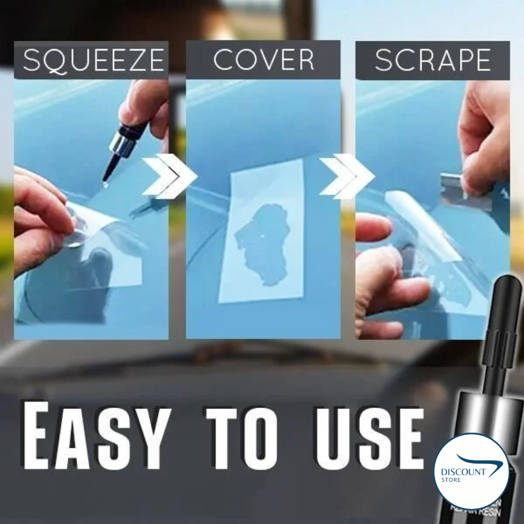 Cracked Glass Nano Fluid Repair Kit - (BUY 1 GET 1 FREE)