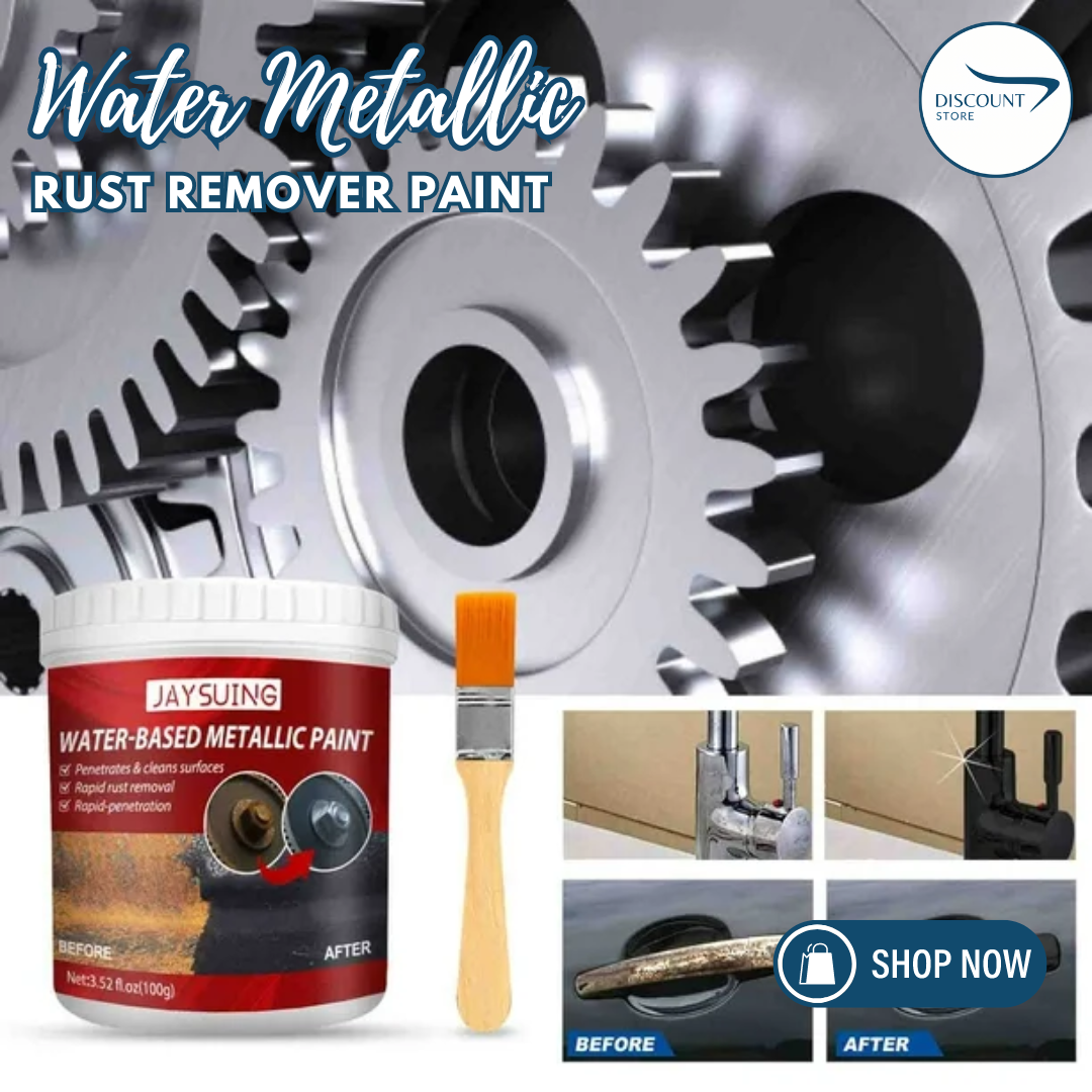 Water Metallic Rust Remover Paint - (IMPORTED)