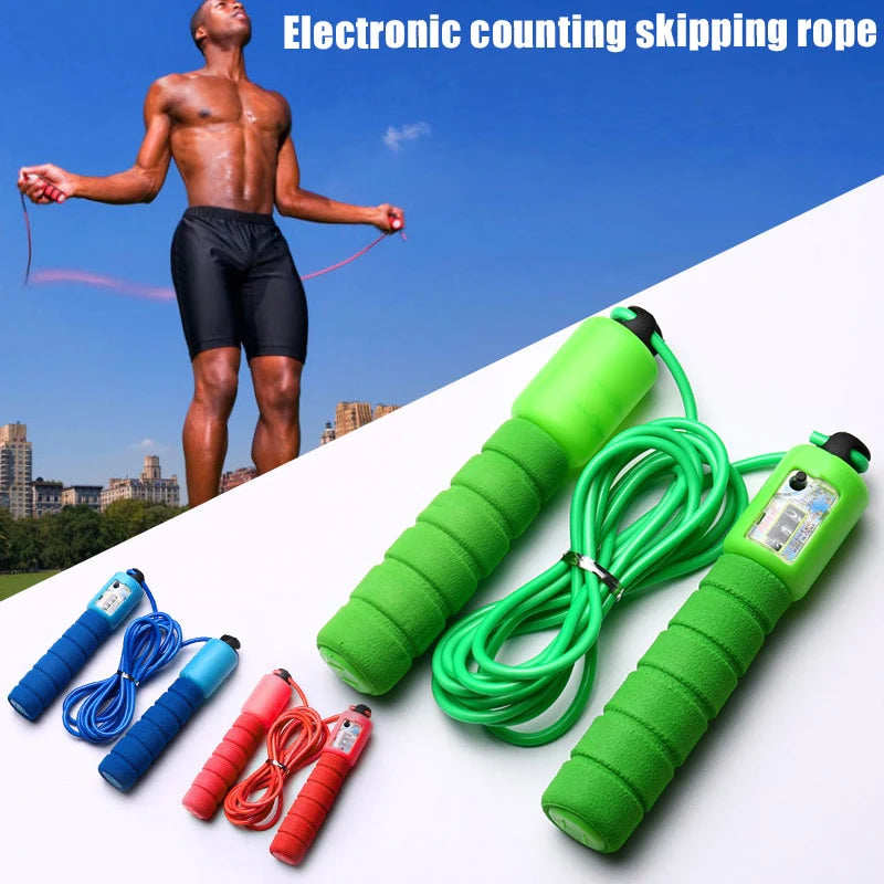 Adjustable Speed Counting Jump Rope