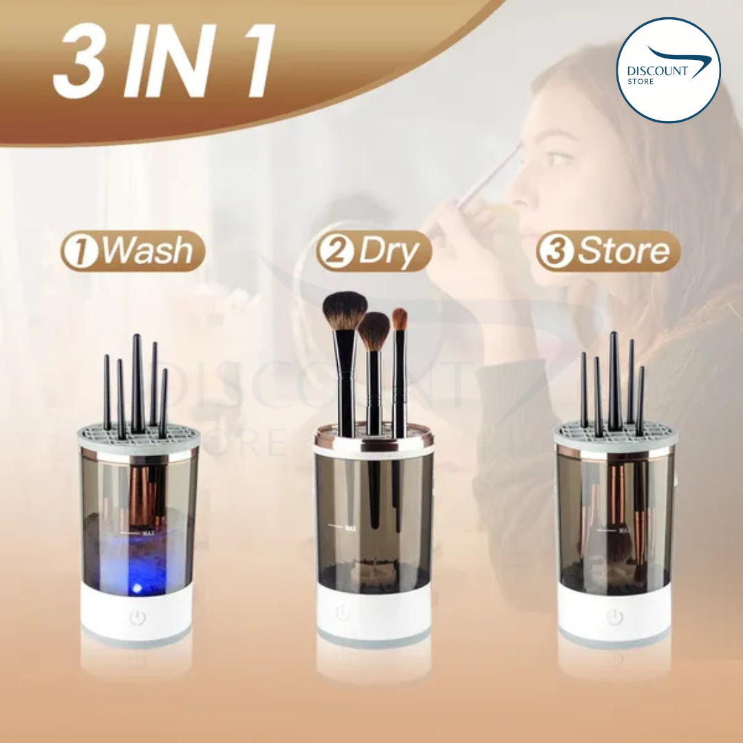 Electric Makeup Brush Cleaner - (IMPORTED)