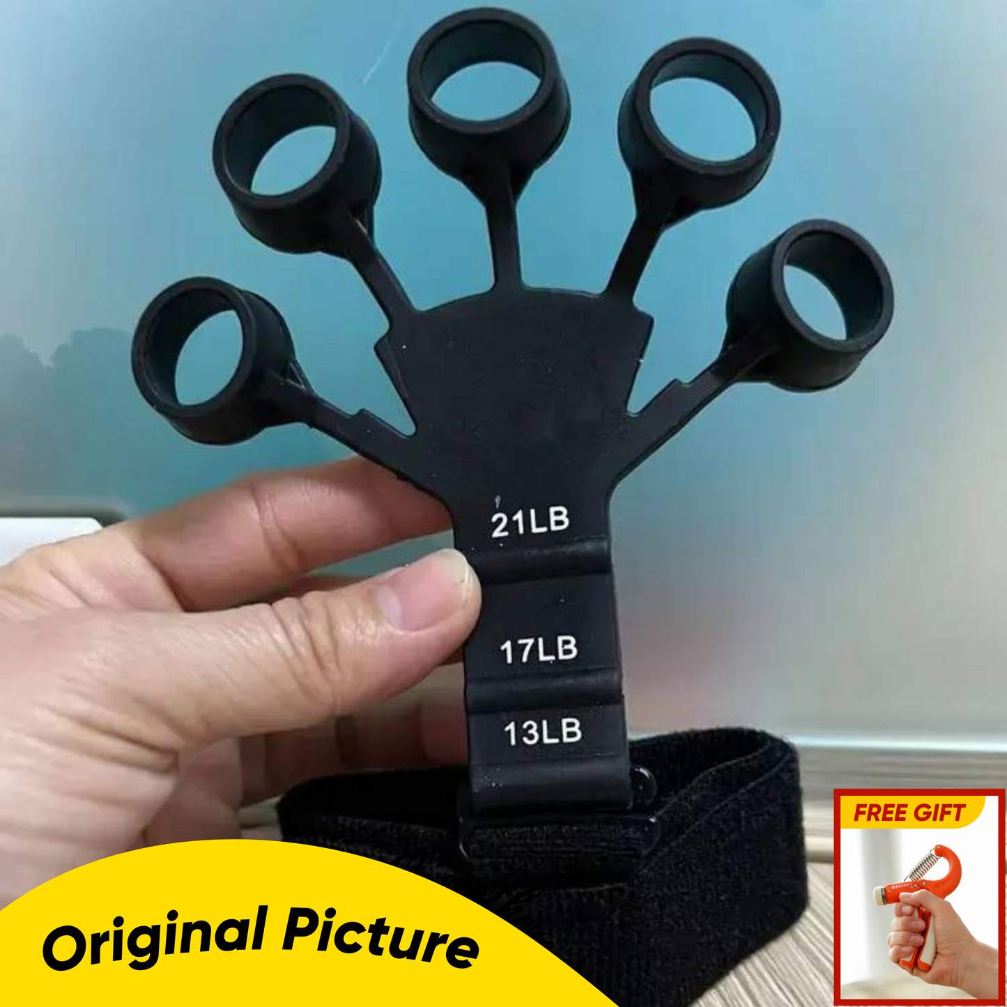 Gripster Hand Grip Trainer & Strengthener - (FREE Delivery)