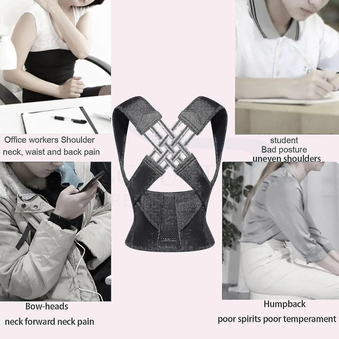 Adjustable Back Shoulder Posture Corrector - (IMPORTED)