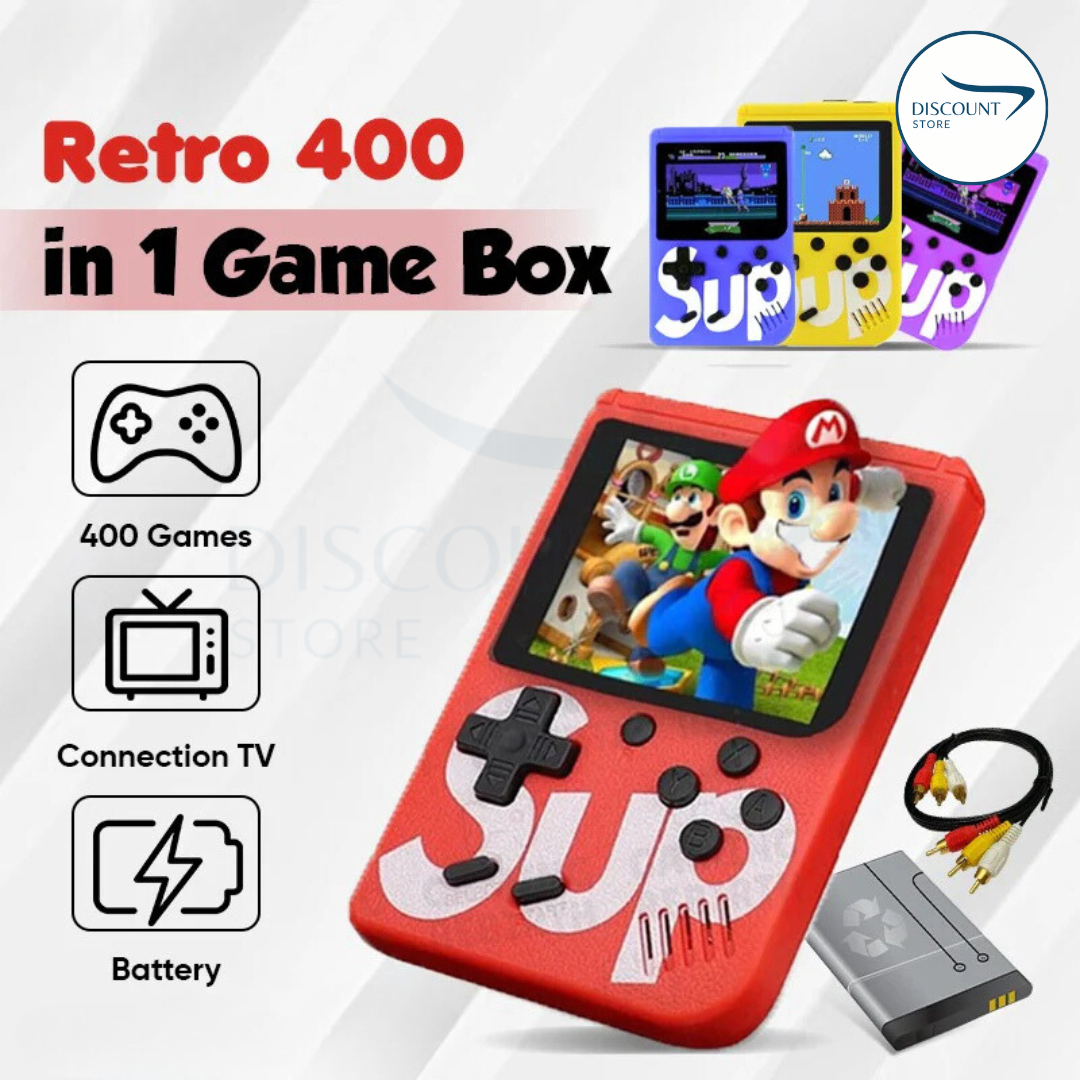 SUP Retro 400 in 1 Game Box - (IMPORTED)