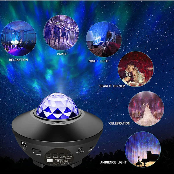 Galaxy Lamp Starry Sky Projector