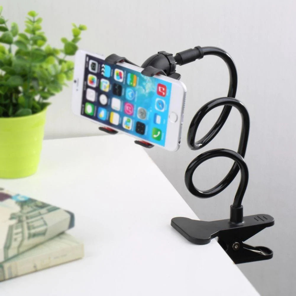 Universal Flexible Long Arms Mobile Cell Phone Clip Holder Bracketv