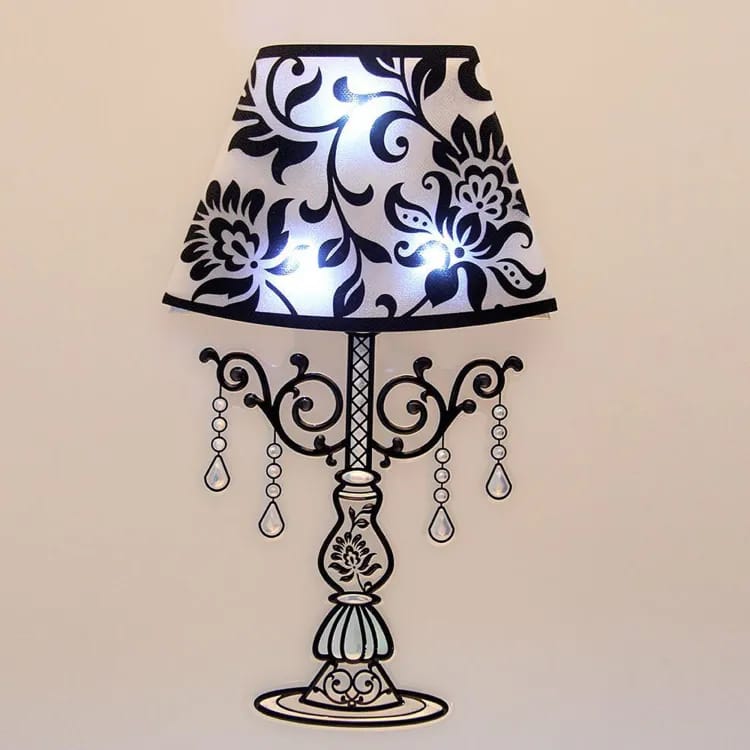 3D Wall Sticker Lamp