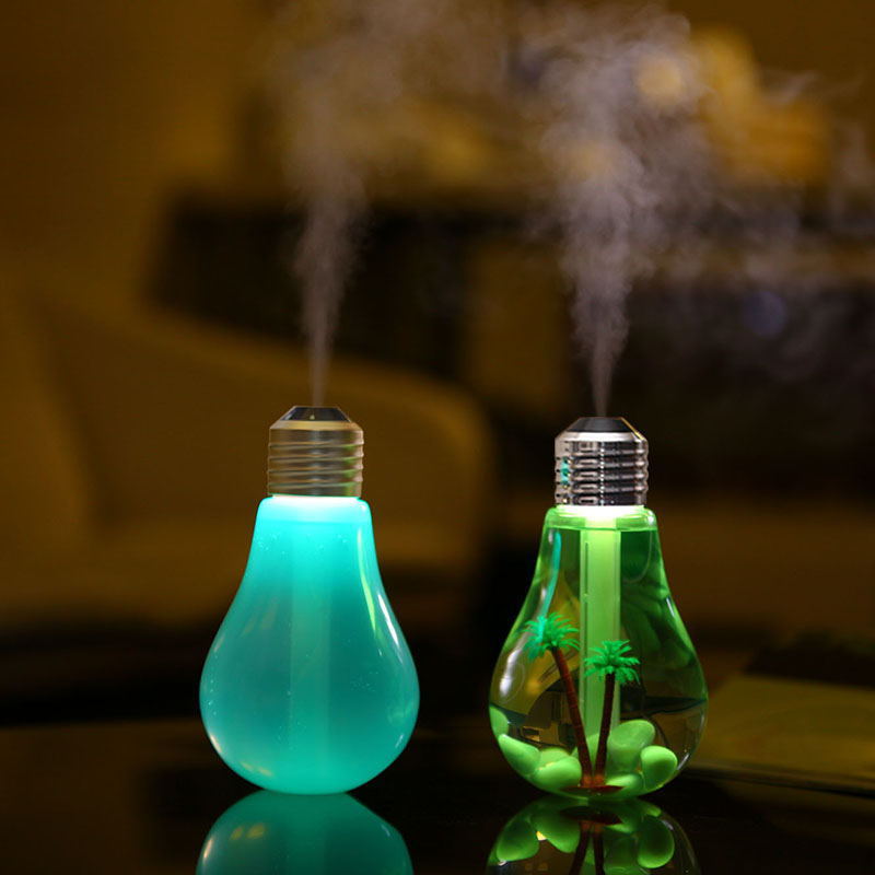 Air Freshener Bulb Humidifier With LED Night Light