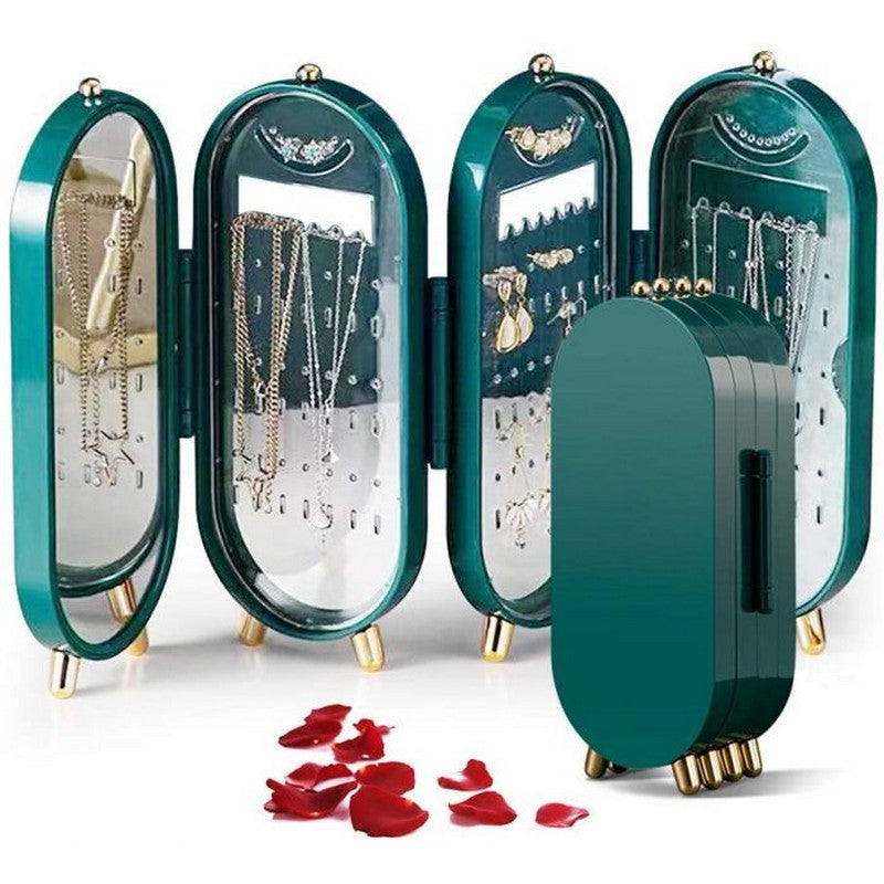 Multifunctional Folding Jewelry Storage Box