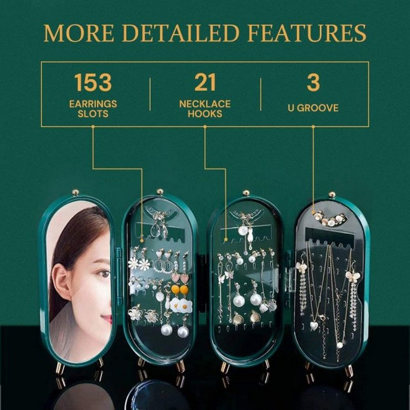 Multifunctional Folding Jewelry Storage Box