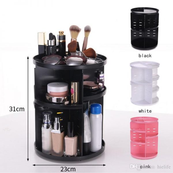 MAKEUP COSMETIC ORGANIZER 360 ROTATING HIGH QUALITY
