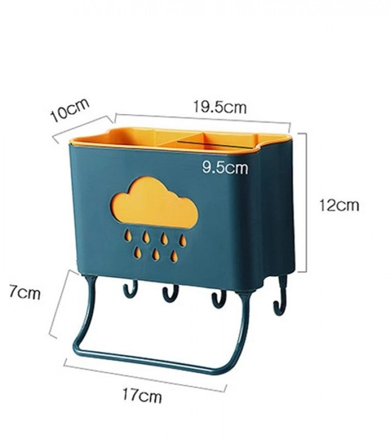 Multifunctional Drain Cutlery Storage Box