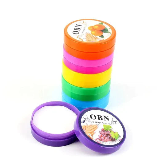 OBN Nail Polish Remover Wipes – Natural Fruit Flavored
