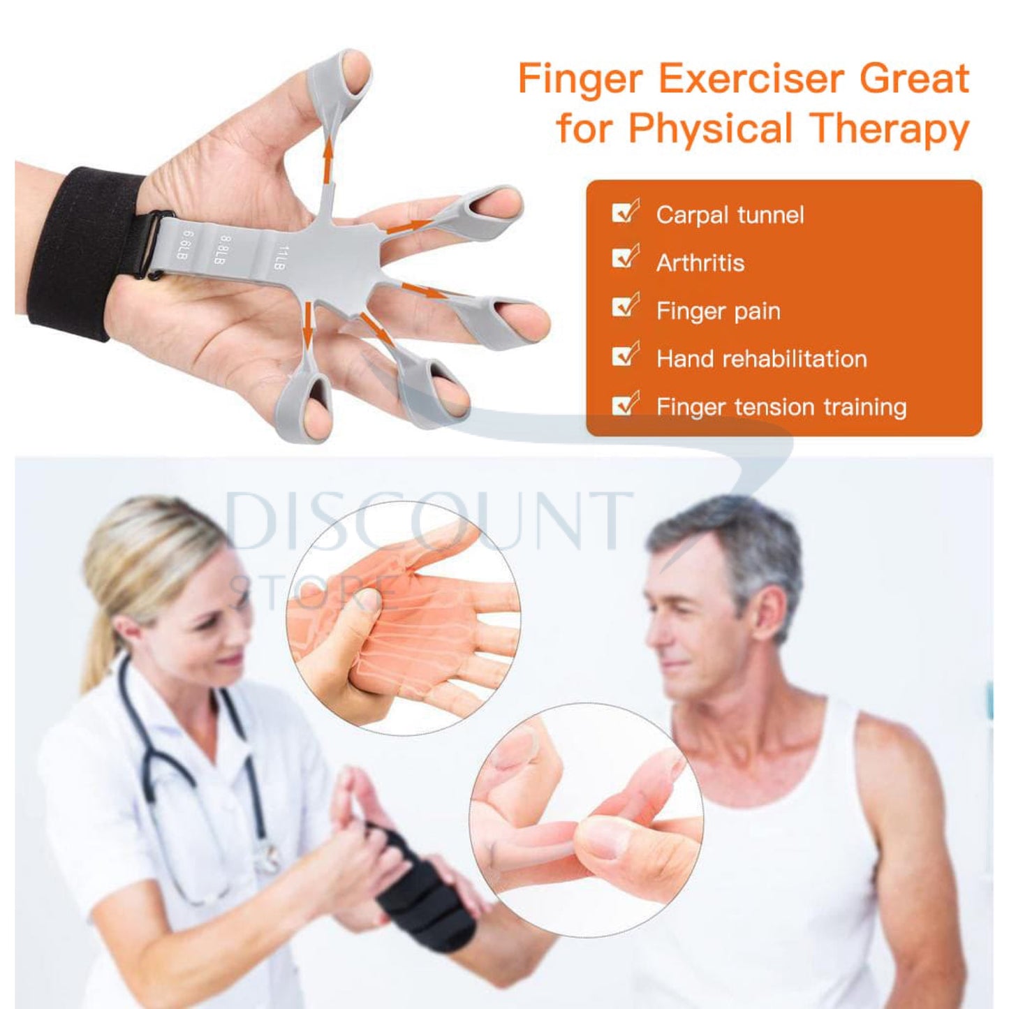 Gripster Hand Grip Trainer & Strengthener - (FREE Delivery)