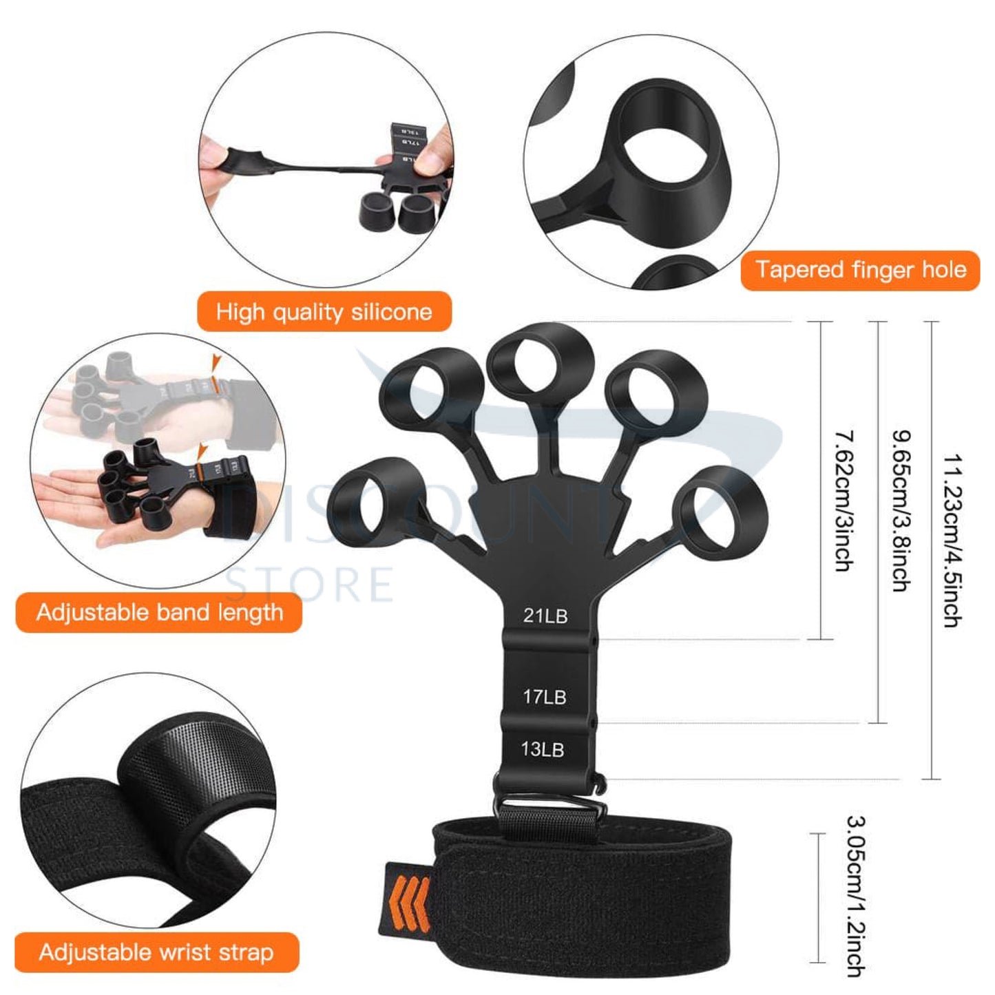 Gripster Hand Grip Trainer & Strengthener - (FREE Delivery)