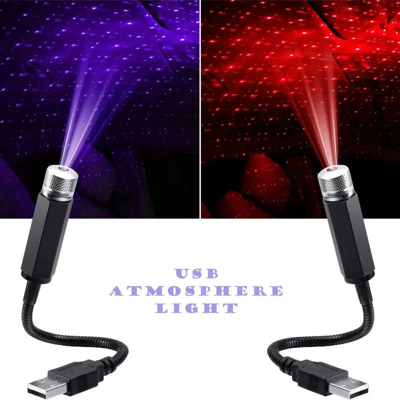 USB Night Atmosphere Car Light