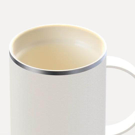 Stainless Steel 400 ml Insulated Coffee Mug with Handle